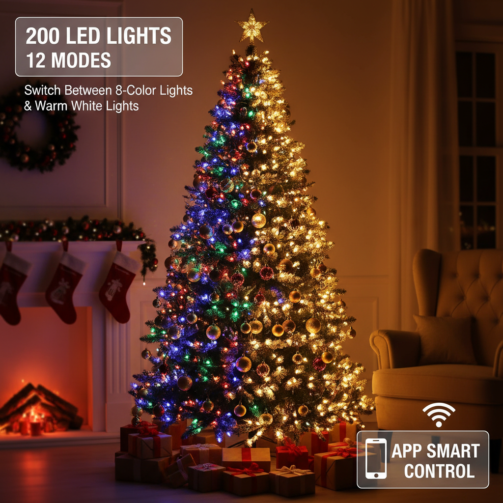 🎅 Auto-Expand™ Smart Christmas Tree 🎄
